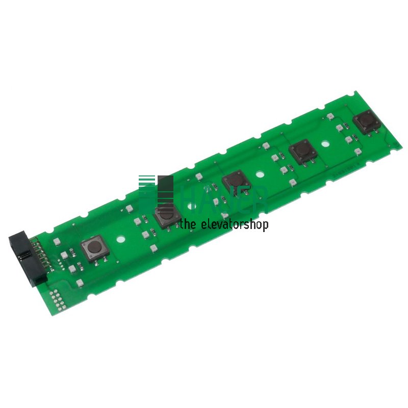 5 Placa de circuito impreso del pulsador de CC