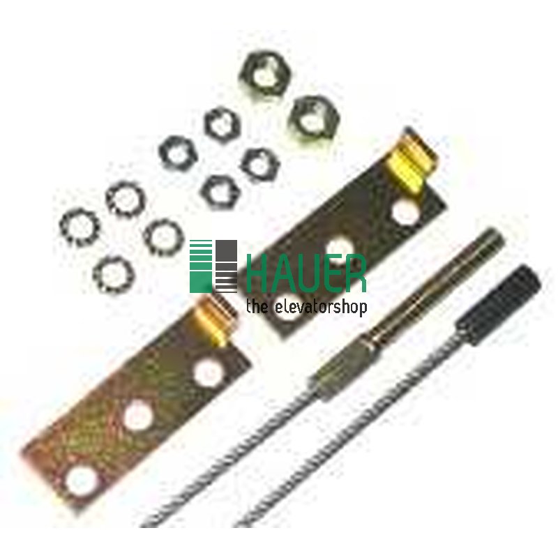 Türseil Kabinentür Typ Orly, zentral öffnend TB=800mm