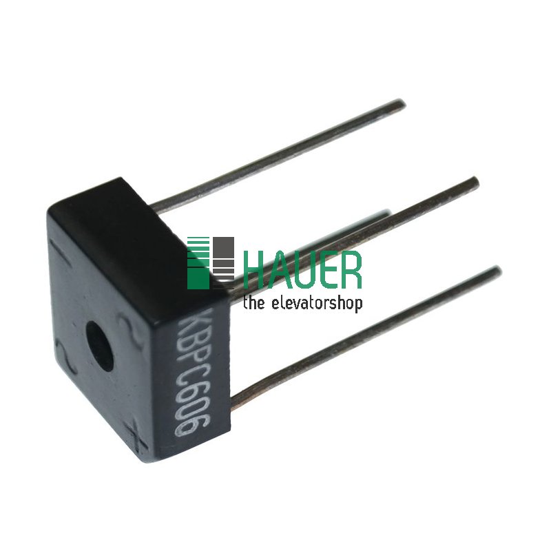 SI-Brückengleichrichter 6A 600V F.PCB
