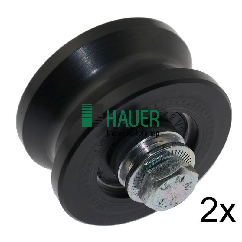 Door roller D36/29, Sematic , M6; Set = 2 pce