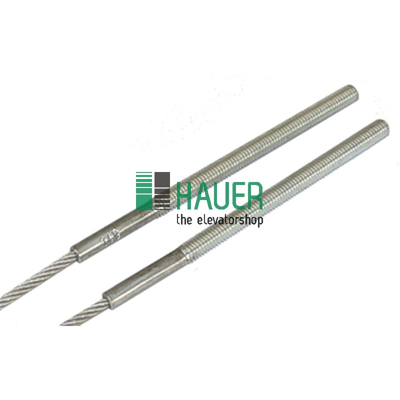 Cable pour porte TTS18, CO=2000, ouvert. central, 4 panneaux, apres 1997