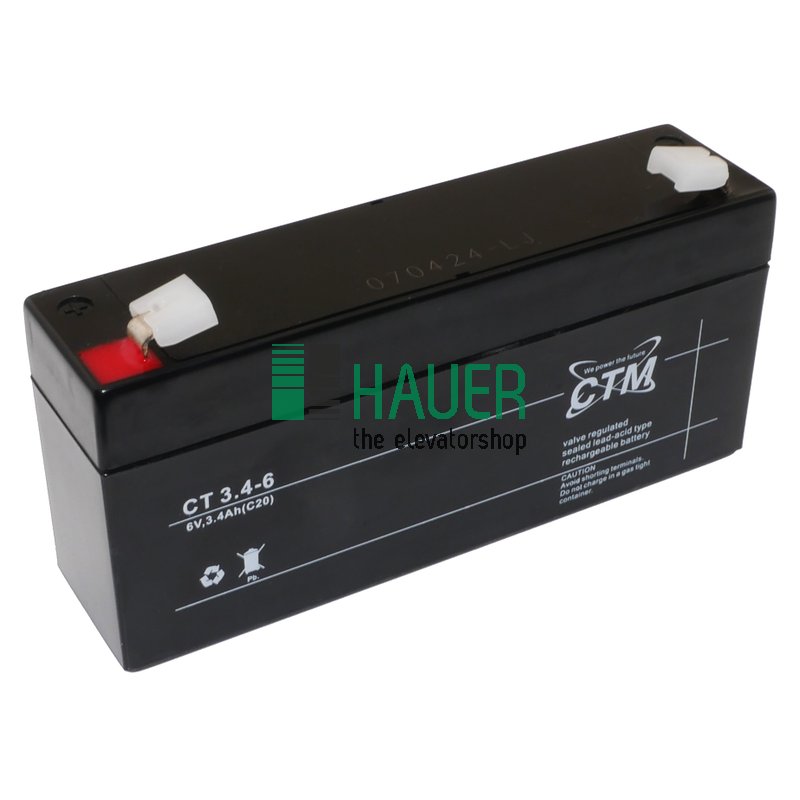 Akku 6V für Platine PL15H 3.3Ah