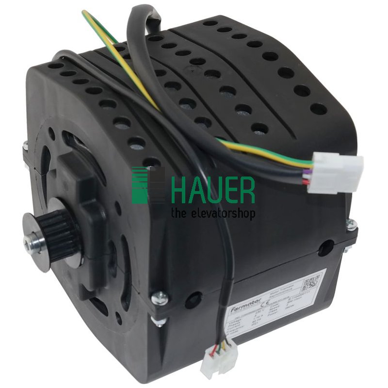 VVVF door motor 125/40, with encoder, asynchronous three phase 230V AC