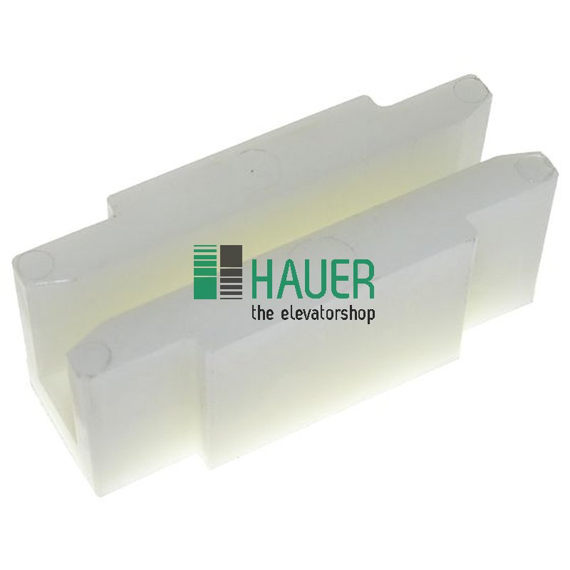 Guide shoe insert CTW, rail 5mm